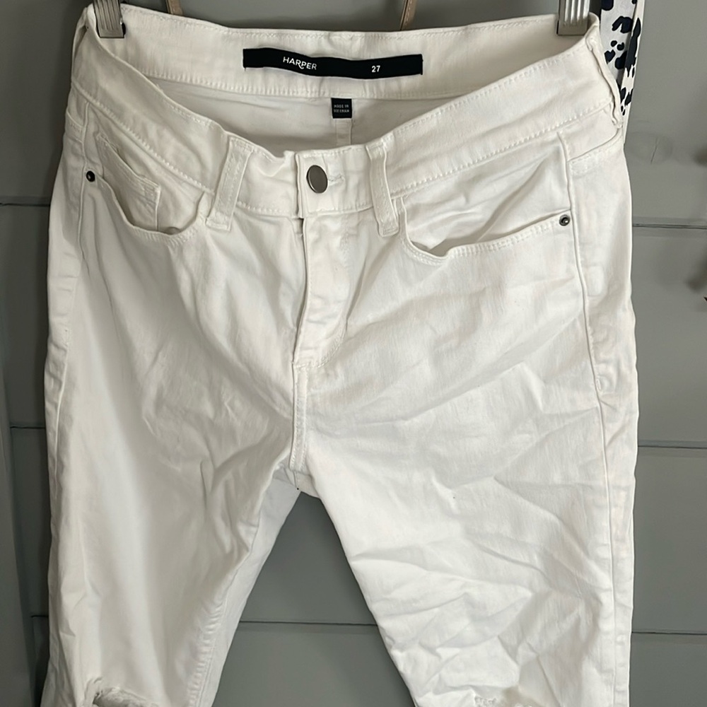 Harper white jeans